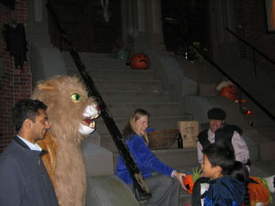 Lion on W. Brookline